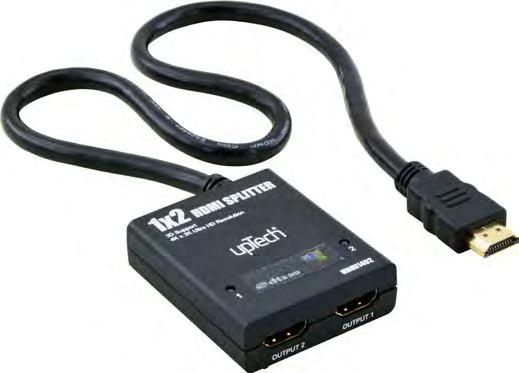 HDMI1402 2 Port HDMI 1.4v Splitter professional HD solutions Kolay Kurulum 1 HDMI Giriş, 2 HDMI Çıkış Full 3D ve 4K*2K çözünürlük 1080p yüksek çözünürlük desteği 340MHz/3.