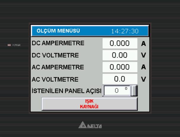 26 A) DENEY NO: YE-1030-04 B) DENEYİN ADI: Güneş hücresi gücünün açıya bağlı olarak değişiminin incelenmesi C) DENEYİN AMACI: Güneş hücrelerinin belirli açılarda akım,