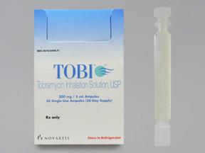 İnhale Antibiyotik Tedavisi Genellikle inhale tobramisin (nebul veya kuru toz) Antibiyotik direncini azaltmak