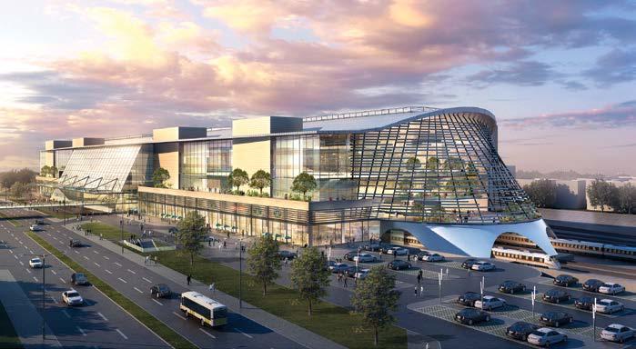 18 PROTA MÜHENDİSLİK Ankara Yüksek Hızlı Tren Garı Ankara Yüksek Hızlı Tren Garı, ilk etapta günlük 20.000 ve yakın gelecekte günlük 50.000 yolcuya hizmet verecek şekilde tasarlanmıştır.