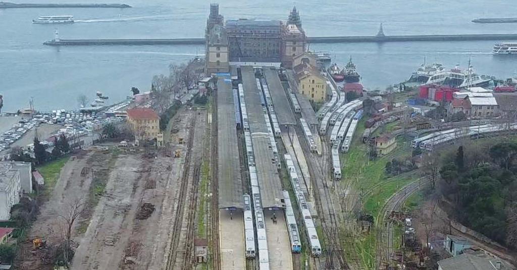 22 PROTA MÜHENDİSLİK Marmaray Haydarpaşa Depo Sahası İstanbul da yapımı devam eden Marmaray Banliyö hattında kullanılacak olan trenler için, Marmaray CR3 Sözleşmesi, kapsamında tarihi Haydarpaşa depo