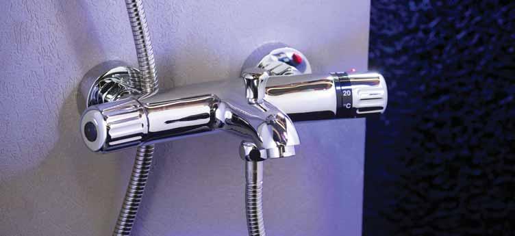 Termostatik Teknolojili Çözümler Adell termostatik armatürler; kaliteli malzemeler kullanılarak duş güvenliği ve konforunu maksimum düzeyde yaşayabilmeniz için son teknolojiyle donatıldı.