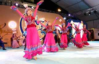 Uluslararası Ramazan Etkinlikleri kapsamında Kazakistan Kültürünü tanıtan materyallerin yer aldığı Kültür Evinin açılışı gerçekleştirildikten sonra Kazakistan Cumhuriyeti Gecesi kutlamaları  Keçiören