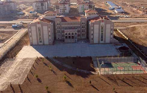 SCHOOL WITH INFRASTRUCTURE AND LANDSCAPING FINISHING WORK