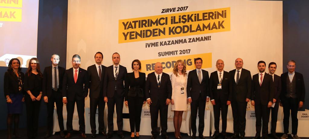 Yatırımcı İlişkileri Profesyonelleri Zirve de Buluştu TÜYİD Yatırımcı İlişkileri Zirvesi, Yatırımcı İlişkilerini Yeniden Kodlamak-İvme Kazanma Zamanı teması ile 12 Aralık 2017 tarihinde İstanbul da