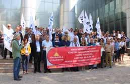 Hukuksuz Görevden Almaya Karşı Açıklama 28 Eylül 2017 TMMOB İzmir İKK, Kimya Mühendisleri Odası Yönetim Kurulu nun mahkeme tarafından görevden alınmasına ilişkin 28 Eylül 2017 tarihinde basın