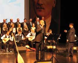 UEDAŞ Türk Halk Müziği Korosu, bölgeye hem sanatsal bir faaliyet daha kazandırmak, hem de farkındalık oluşturmak amacıyla, farklı yörelere ait Türk sanat ve halk müziği parçalarını Kızılay