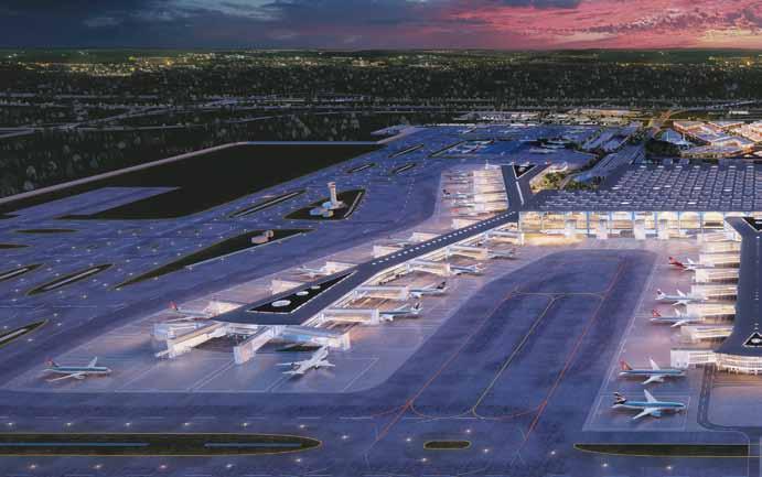 İstanbul Yeni Havalimanı Limak ın da içinde bulunduğu ortak girişim grubu, 3 Mayıs 2013 tarihinde İstanbul Yeni Havalimanı Projesi yapım ve işletme ihalesini kazanmıştır.