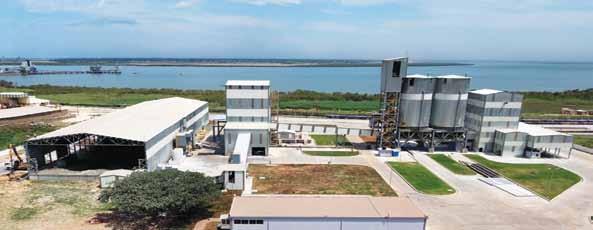 Limak Cimentos SA (Mozambik Öğütme ve Paketleme Fabrikası) Mozambik, Maputo 2016 Çimento üretim kapasitesi 700.