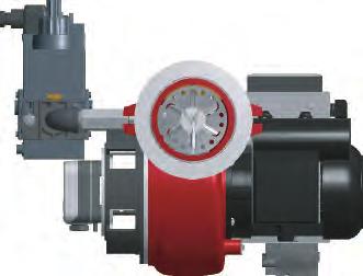 chamber according to burner types and depending on the combustion chamber pressure in normal working