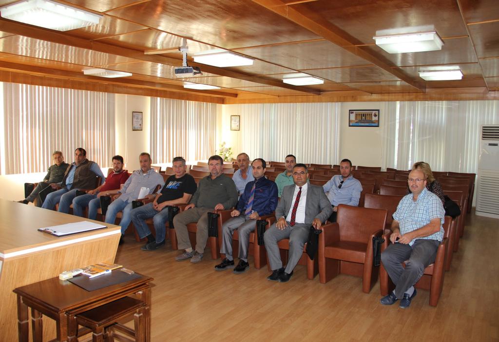 MÜŞTEREK MECLİS KOMİTELERİ TOPLANTISI Odamıza üye bulunan meslek komitelerinin bu yıl ikincisi 26 Eylül de düzenlenen