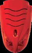 - kırmızı EN54-3 SF 300 Harici Yangın İhbar Sireni LED flaş Durum göstergesi Ses basıncı -  - kırmızı