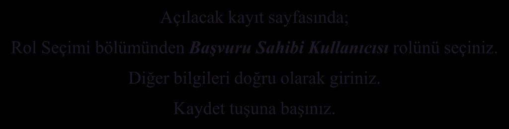 Başvurular Nasıl Yapılacak? Kalkınma Ajansları Yönetim Sistemine giriniz (www.kudaka.org.tr adresinden ulaşılabilir) "Sisteme Giriş" butonuna tıklayınız.