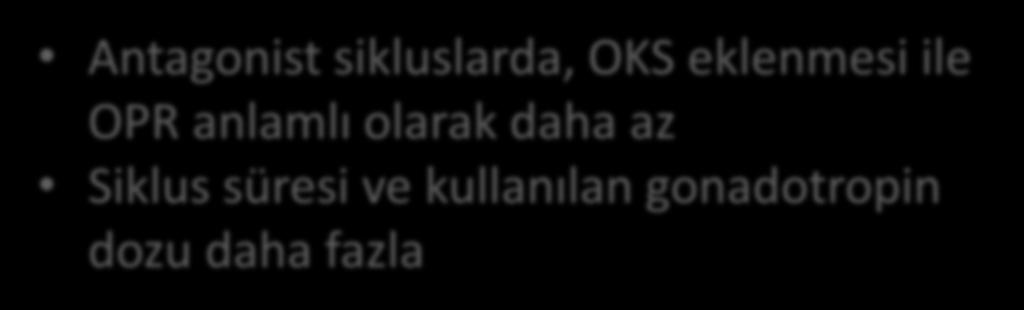 süresi ve kullanılan gonadotropin