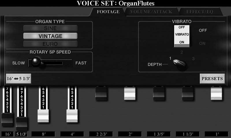 Kendi Orijinal Org Flüt Seslerinizi Oluşturma Önayarlı Org Flüt Sesleri'ni düzenleyerek orijinal Org Flüt Sesleri oluşturabilirsiniz.
