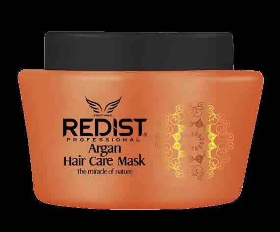 Argan Content It softens the hair without weighing it down and ensures easy brushing by moisturizing.