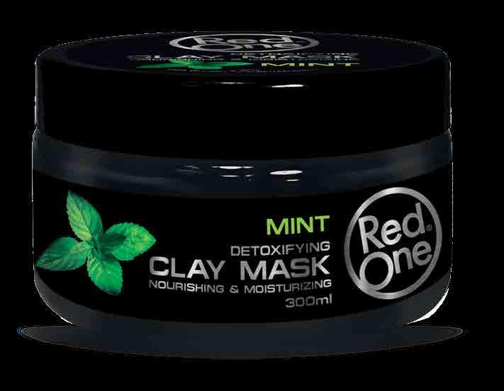 Clay skin mask cleans and brightens the skin. Firms the skin pores. While detoxifying the skin it controls, absorbs excess oil and cleans. It helps to get rid of blackheads. 300 ml I 5.9 FL.OZ.