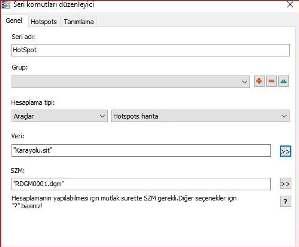 Şekil 5.2 Cephe gürültü haritası hazırlama (Ekran görüntüsü) Sıcak Noktaların tespitinde cephe gürültü haritaları kullanılır. Bu metoda göre Eylem Planı Yapılacak Bölge tespit edilir.