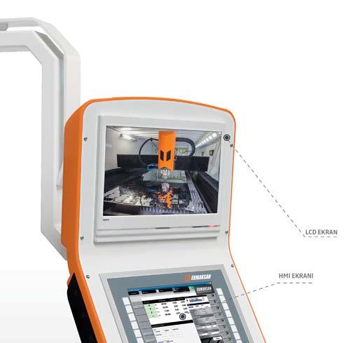 KONTROL PANELİ Sistemi kontrol eden ve kullanıcı komutlarını makineye aktaran birimdir. Zorlu ortam koşullarına dayanıklıdır. (Şok, kir, nem, sıcaklık, vb.