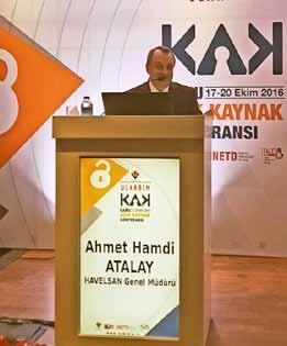 2017/SAYI 3 PARDUS İLE GURUR DUYUYORUZ HAVELSAN Genel Müdürü Ahmet Hamdi Atalay, TÜBİTAK tarafından düzenlenen Kamu Açık Kaynak Konferansında konuştu.