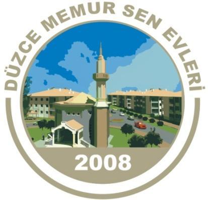 DÜZCE MEMUR SEN EVLERİ TOPLU YAPI YÖNETİMİ 2008-2009