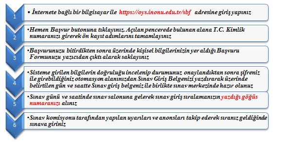 BAŞ VURU İŞ LEM ADIMLARI ÖĞRENCİ KONTENJANLARI Fakültemiz bünyesinde bulunan Antrenörlük Eğitimi, Beden Eğitimi ve Spor Öğretmenliği ve Engellilerde Egzersiz ve Spor Eğitimi Bölümlerine Tablo 1 de