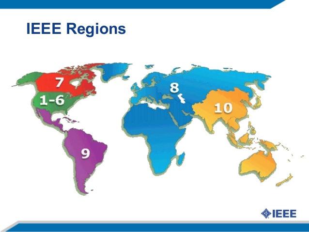 DÜNYA DA IEEE Region 1-6 198,950 Öğrenci Üye Sayısı Region 7 18,000 117,069 Region 8 78,200 Region 9 19,000 Toplam Üye Sayısı Region 10 112,500 426,650