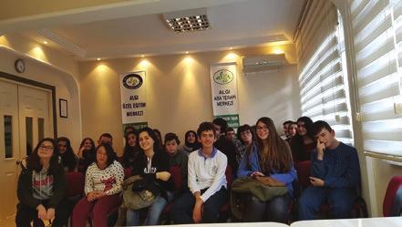 sunu yapacağımız Best Buddies Türkiye Projesinin bu yılki çalışma toplantısına Kabataş Erkek Lisesi öğrencileri ve kurumumuz öğrencilerinin tanışması ile başlandı.