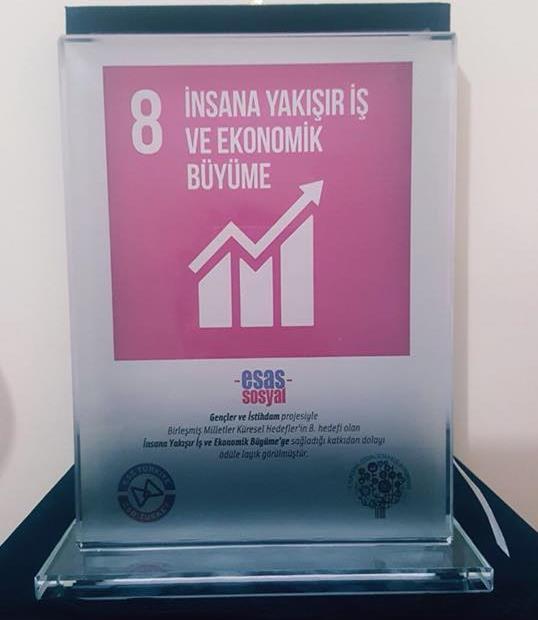 Etkinlikler-2 Esas Sosyal İlk Fırsat Programı, 9. KSS Pazaryeri nde ödüllendirilen başarılı projeler arasında yer aldı.