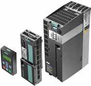 Makine ve Proses Uygulamaları SINAMICS G120 - Modüler Hız Kontrol Cihazları Giriş / Çıkış CE Direktiflerine Tam Uyumlu Normal Şartlarda Kullanım Güç (kw) Nominal Çıkış Akımı (A) Ağır Şartlarda