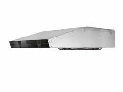 JET FANLAR IFHT SERİSİ Sınırlı yüksekliğe sahip otoparklar için düşük profilli tasarımıyla radyal jetfan Galvanizli çelik sacdan mamül gövde 300 C/2h, 400 C/2h yangın dayanımı 3 ayrı model seçeneği