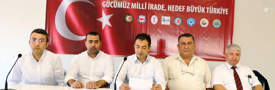 Boğazlıyan da 4 sivil toplum kuruluşunun Başkanları Fetullahçı Terör Örgütü nün (FETÖ) 15 Temmuz daki darbe girişiminin yıl dönümü dolayısıyla basın açıklaması yaptı.