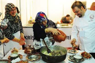 12 Haber Başkent te aşçılar yarıştı Tansel Semerci - Sercan Abay Büyükşehir Belediyesi nin katkılarıyla düzenlenen 1.