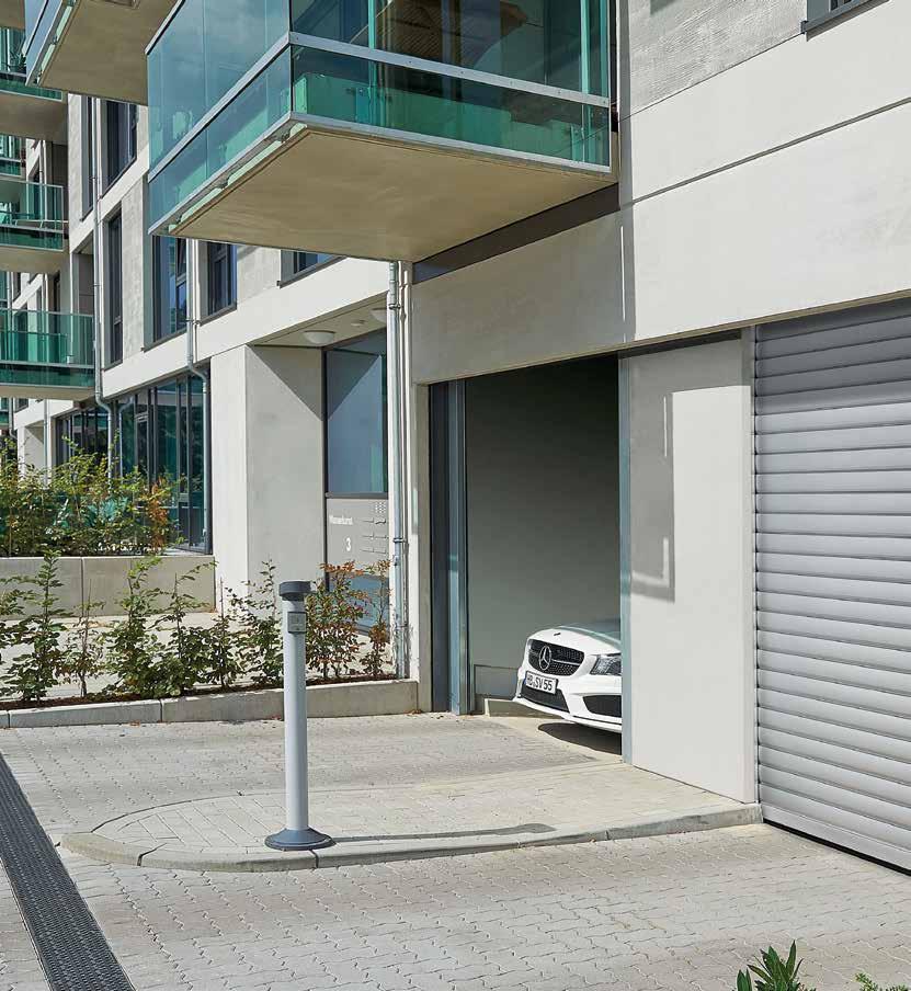 Toplu garaj sarmal kapı / sarmal kepenk sistemi TGT Aşınmasız emniyet teknolojisine sahip toplu garajlar