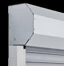 yapı gövdesine monte edildiğinden montaj süreleri kısalır PVTGT perde kaplamasındaki sarmal kapı ya da sarmal kepenk sistemi perdesinin güvenli bir şekilde sarılması Perde modelleri Ölçü alanı (G Y,
