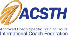 PROFESYONEL KOÇLUK SERTİFİKA EĞİTİMİ Program İçeriği Dönüşümsel Koçluk Sertifika Eğitimi ICF ACSTH ve AC tarafından ACCT Akreditasyonuna sahiptir.