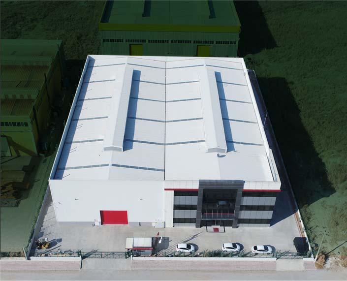 ÜRETİM TESİSLERİ Ankara Fabrika Savunma Sanayine yönelik üretim ve Ar-Ge Merkezi olmak üzere, Ankara Başkent Organize Sanayi Bölgesi nde,