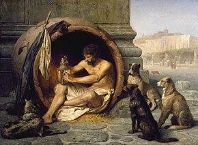 Hellenistik Felsefeler- Kynikler Kurucusu Diojen (MÖ 404 - MÖ