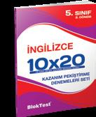 İNGİLİZCE 10x20 Kazanım Pekiştirme Denemeleri Seti Her biri 10 fasikül, her fasikül 8 sayfa + 4 sayfa cevap anahtarı, Öğrenciler bilgilerini sınar, kazanımlarını pekiştirir.