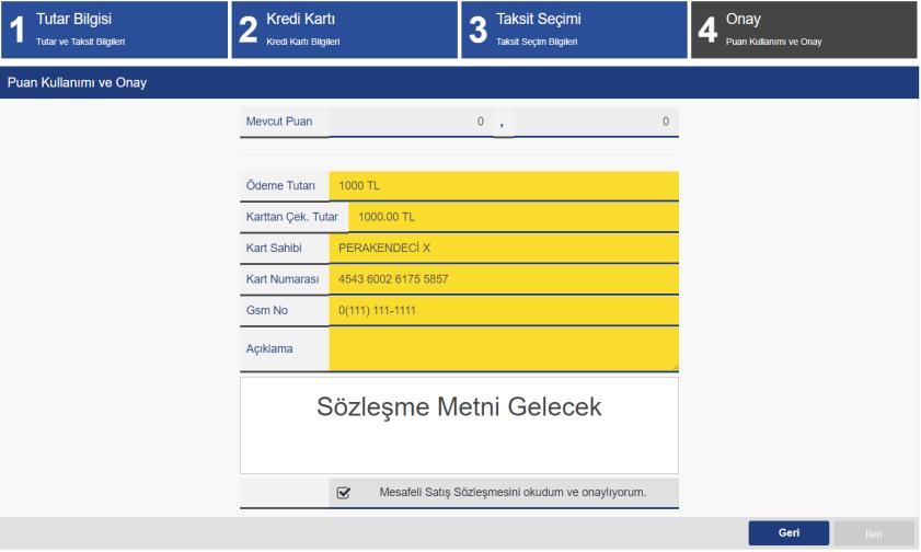 4. Adım: Son onay ekranından onay vererek, banka 3D Ödeme Ekranına yönlendirilirsiniz. Görsel 24: Sanal POS 4. Adım: Onay 4.4. Perakende Fiyat Listesi Tofaş tarafından yüklenen ay bazında Perakende Tavsiye Edilen Fiyat Listeleri ne bu sayfadan ulaşabilir; dilerseniz yükleyebilirsiniz.