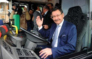 Türkiye de ilk defa elektrikle çalışan bir otobüsü devreye sokup deneme çalışmalarını yapıp vatandaşımızın teveccühünü de kazandığımız takdirde önümüzdeki dönemde çevreci filomuza elektrikli