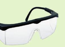 Koruyucu Gözlükler KG 400 Classic Koruyucu Gözlük Şeffaf İleri - geri hareket edebilen oynar sapları sayesinde her türlü yüz şekline uyum sağlayabilir.