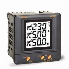 VAF36A- Multimetre Açıklama Fiyat ( ) VAF36A-230-CE LCD Ekran, 3 Gerilim ( L-N, L-L ), 3 Akım, Frekans, Çalışma Saati, RPM 54,00 VAF39A1- Multimetre ÖLÇÜM VE ENERJİ YÖNETİMİ Açıklama Fiyat ( )