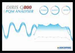 Yazılım DIRIS Q800 ilgili cihaz yazılımı ile teslim edilir: > EN 50160 analiz raporu : EN 50160 a uygun rapor oluşturmak için kullanılır.