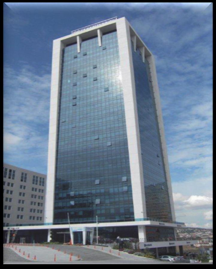 TAMAMLANAN PROJELER HALKBANK FİNANS KULE İstanbul Uluslararası Finans Merkezi bölgesi yakınlarında bulunan ve bölgedeki sınırlı ticari nitelikli gayrimenkullerden biri olan 23 katlı A sınıfı ofis