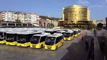 Törende yaptığı konuşmada; modern araçlarla hizmet verecek olmanın gururunu yaşadıklarını belirten Dalyan Kooperatif Başkanı Adnan Aydın; Araçlarımız engelli vatandaşlarımızın rahatça seyahat