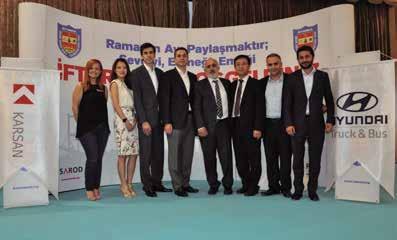 İSAROD Başkanı Hamza Öztürk ve diğer katılımcılar tarafından ziyaret edilen Karsan standı etkinlik boyunca yoğun ilgi gördü.