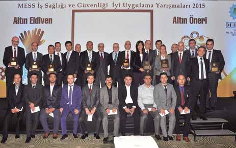 MESS ten Karsan a Altın Eldiven Ödülü Türkiye Metal Sanayicileri Sendikası