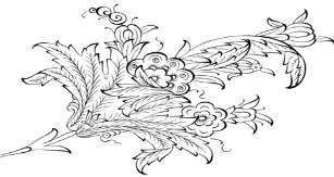 Yüzyıllar boyunca Türk tezyînî sanatlarında önemli bir yer tutan hatayî, penç, yaprak, goncagül gibi üslûplaştırmanın (üslûba çekme, stilize etme) tamamen hakim olduğu çiçek motifleri, (R.1/1-3) XVI.