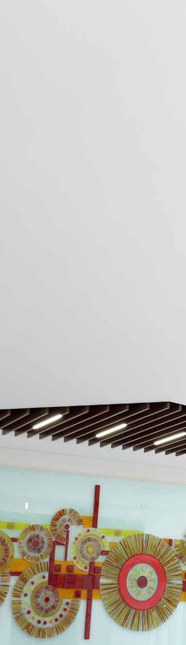 BÖLÜM / SECTION 01 Sepia Ahşap Asma Tavan ve Duvar Sistemleri I Sepia Wooden Ceiling and Wall Cladding Systems GRILL SİSTEM GRILL SYSTEM Grill sistem, ses yansıtıcılığı sağlayan bir sistem olmasının